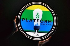 Letrero LED de plataforma Cleveland OHIO para cerveza segunda mano  Embacar hacia Mexico