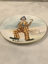 Decorative plate clown for sale  COLCHESTER