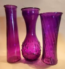 Set purple glass for sale  Tulsa