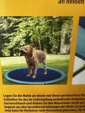 Hunde pool sprinklermatte gebraucht kaufen  Marienheide