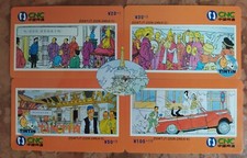 Puzzle telecards tintin d'occasion  Expédié en Belgium