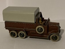 1936-1939 Dinky Toy #25S vagão de seis rodas com driver e pneus originais. comprar usado  Enviando para Brazil