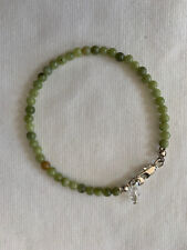 Green jade bracelet for sale  LONDON