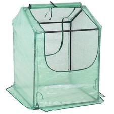 Sunnydaze HB-852 Mini estrutura de tubo de ferro para estufa portátil externa 2' x 2' verde comprar usado  Enviando para Brazil