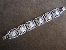 Bracelet argent filigrané d'occasion  Bandol