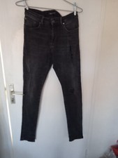 Pantalon jean noir d'occasion  Guise