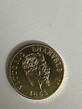 Moneta oro vittorio usato  Belpasso