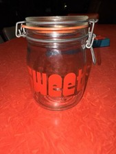 Frasco de vidro vintage SWEETS 3/4L com junta de borracha e fardo, usado comprar usado  Enviando para Brazil