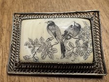Vintage handcrafted scrimshaw for sale  Cincinnati