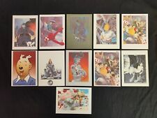 Pastiche tintin postcard d'occasion  Expédié en Belgium