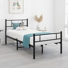 black metal bed for sale  SALFORD