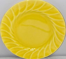Prato de jantar Metlox Poppytrail CALIFÓRNIA YORKSHIRE REDEMOINHO VERNON AMARELO 9" comprar usado  Enviando para Brazil