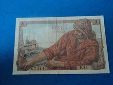 Billet banque francs d'occasion  Pia