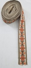 Acabamento floral tecido norvélico tradicional vintage 1928x8cm comprar usado  Enviando para Brazil