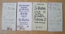 Fahrkarten berliner bahn gebraucht kaufen  Berlin