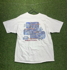 Usado, Camisa de Motocross Masculina Vintage Grande Renthal RedBud Fox Racing Anos 90 Thor MX Moto X comprar usado  Enviando para Brazil