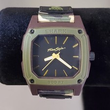 Relógio masculino FREESTYLE SHARK analógico quartzo lona verde camuflagem resistente à água 38mm comprar usado  Enviando para Brazil