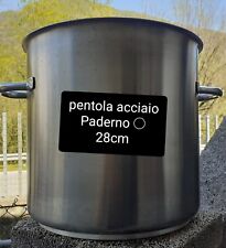 Pentola inox paderno usato  Solza