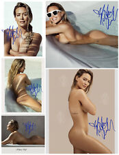 Conjunto de 5 fotos sexy Hilary Duff autografadas 8x10 REIMPRESSÕES N9, usado comprar usado  Enviando para Brazil