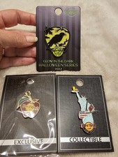Alfinetes de café Hard Rock de Nova York. Lady Liberty, Halloween Raven, Apple, usado comprar usado  Enviando para Brazil