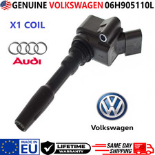 Usado, Bobina de ignição x1 original do fabricante para 2013-2022 Volkswagen Audi Porsche, 06H905110L comprar usado Usado, Bobina de ignição x1 original do fabricante para 2013-2022 Volkswagen Audi Porsche, 06H905110L comprar usado  Enviando para Brazil