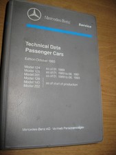 Mercedes 1993 technical for sale  Santa Cruz