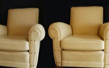 Pair club chairs d'occasion  Expédié en Belgium