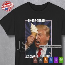 Camiseta Oh Ice Cream, So Sweet So Good Trump 2025 roupas de imigração camiseta engraçada comprar usado  Enviando para Brazil