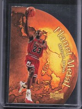 1998-99 Metal Universe Michael Jordan #1 Planet Metal Die-Cut EX-MT comprar usado  Enviando para Brazil