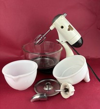 Usado, Vintage Sunbeam Mixmaster Suporte Mixer Modelo 5 1938 Batedores Tigelas Juicer Funciona comprar usado  Enviando para Brazil