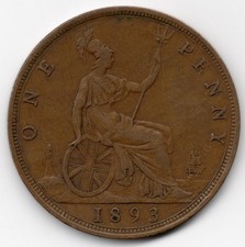 1893 penny queen for sale  PEMBROKE
