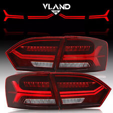 Para Volkswagen Jetta MK6 2011-14 FULL LED conjunto de lanternas traseiras vermelhas com sequencial comprar usado  Enviando para Brazil