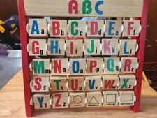 Vtg alphabet abacus for sale  Saranac Lake