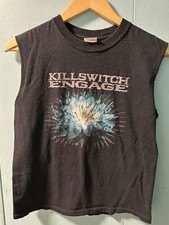 Camiseta Kill Switch Engage início dos anos 2000 faça você mesmo mangas de corte tamanho juvenil média YM  comprar usado  Enviando para Brazil