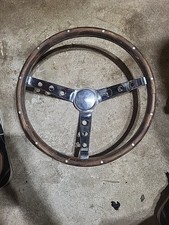 Vintage wood steering for sale  Reading