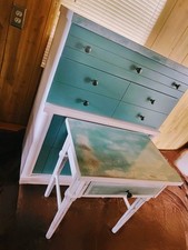 Turquoise white distressed for sale  Casper