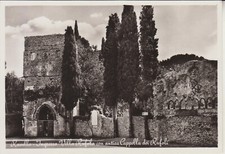 AK (L591) Ravello Villa Rufolo con antica Capella dei Rufoli około 1950 roku na sprzedaż  Wysyłka do Poland