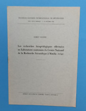 Vandel 1958 biospeleologie usato  Castellana Grotte