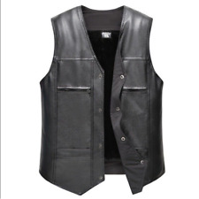 Men leather vest for sale  USA