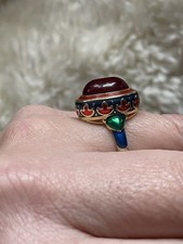 Colourful costume ring for sale  WALTON-ON-THAMES