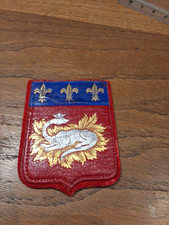 Ecusson cuir feutrine d'occasion  Pacy-sur-Eure