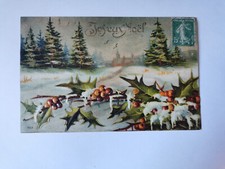 Cpa merry christmas d'occasion  Expédié en Belgium