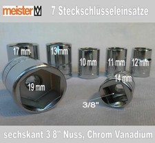 Steckschlüsseleinsätze nuss  gebraucht kaufen  Eitorf