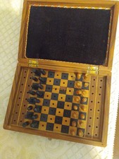 Scacchiera legno viaggio usato  Roma