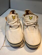 Mens white canvas for sale  CANVEY ISLAND