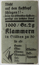 Riginale packung klammern gebraucht kaufen  Oberottmarshausen