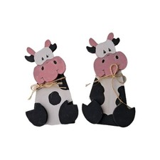 Stk holzkuh deko gebraucht kaufen  Kiel