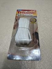 Cabo de extensão de telefone modular Trisonic 25 pés linha fixa/fax TS-825 branco - Novo comprar usado  Enviando para Brazil