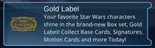 CONJUNTO DE 121 CARTÕES TOPPS STAR WARS CARD TRADER GOLD LABEL 25 W1 SR/R/UC (SEM FUSÃO) comprar usado  Enviando para Brazil