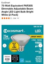 2 flood 75 watt lightbulbs for sale  Durham